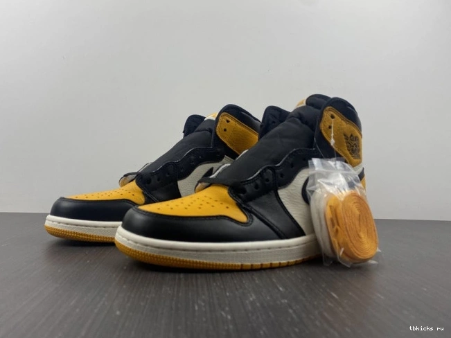Cheap TB Air High Jordan Toe 555088-711 OG 1 Yellow 0810